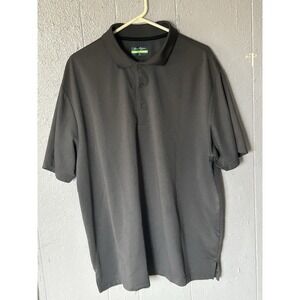 Ben Hogan Performance Polo Shirt Mens 2XL Gray Golf Stretch Recycled Polyester